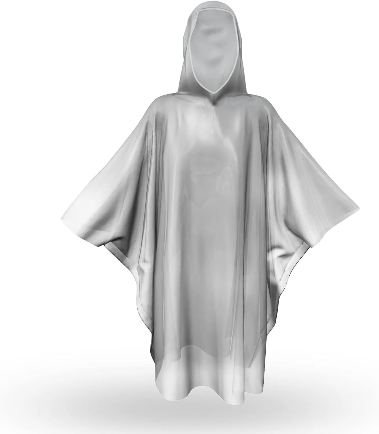SaphiRose Disposable Rain Ponchos Emergency Clear Poncho