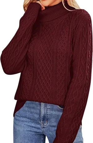 SHAOBGE Womens Sweaters Maternity Sweaters for Fall Light Blue Sweater Women Burgundy Sweater Women