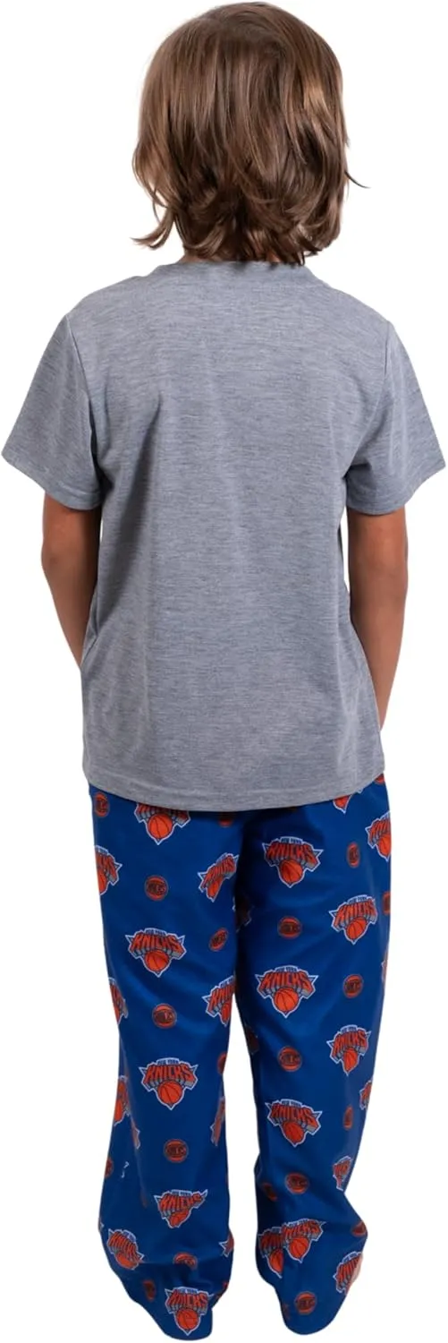 Ultra Game Youth NBA Official 2 Piece T-Shirt & Lounge Pants Pajama Set