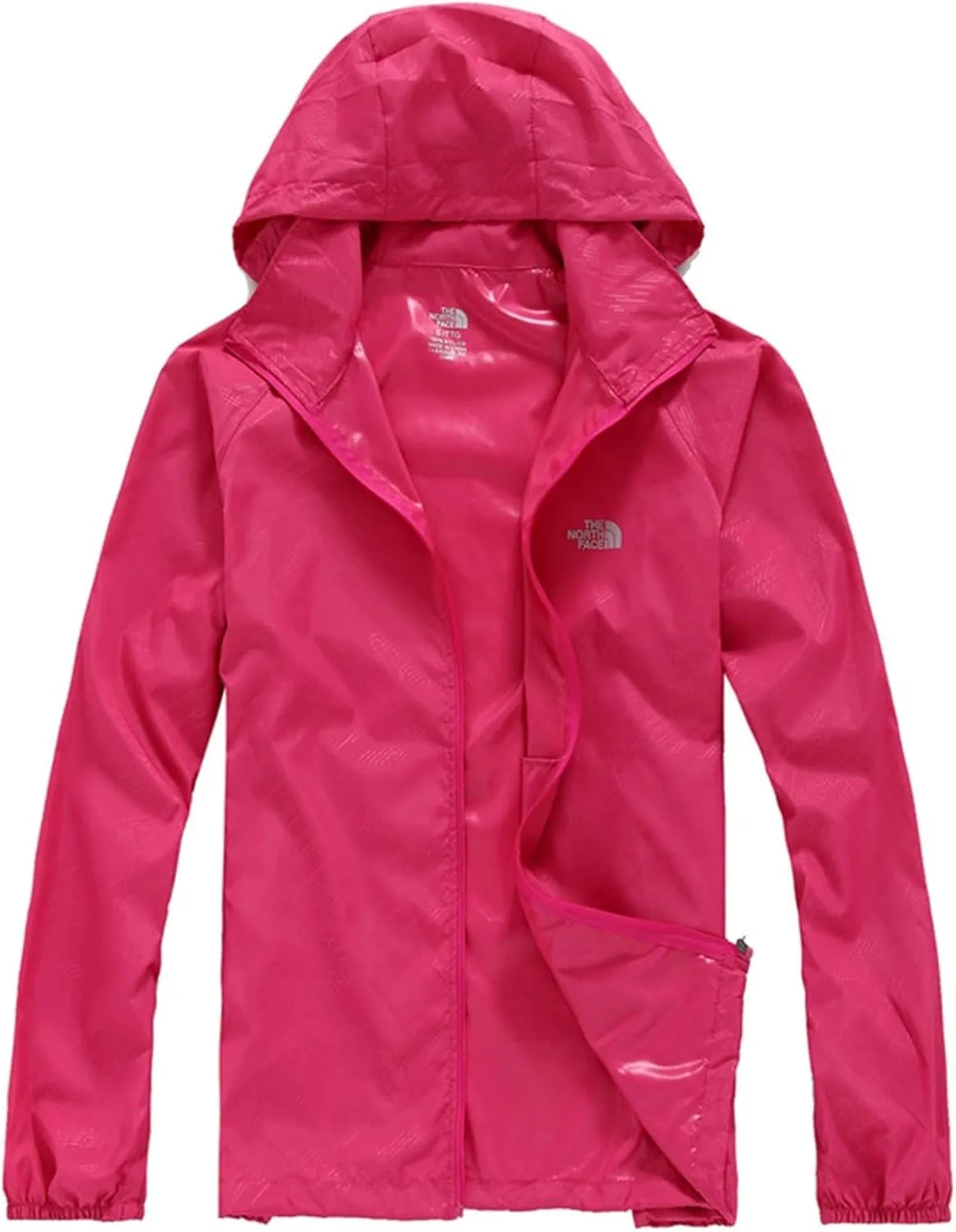 Unisex Rain Jacket Lightweight Hooded Raincoat Waterproof Windbreaker Clothing Packable Rain Coats With Pockets