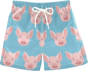 visesunny Boys Surfing Board Shorts Quick Dry Boys Swim Shorts Toddlers Swim Trunks Size from 2T to 14/16