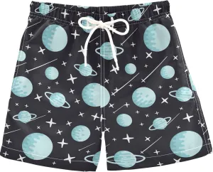 visesunny Boys Surfing Board Shorts Quick Dry Boys Swim Shorts Toddlers Swim Trunks Size from 2T to 14/16
