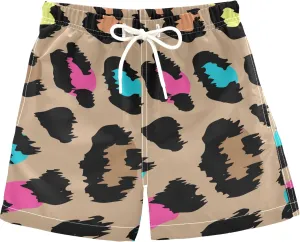 visesunny Boys Surfing Board Shorts Quick Dry Boys Swim Shorts Toddlers Swim Trunks Size from 2T to 14/16