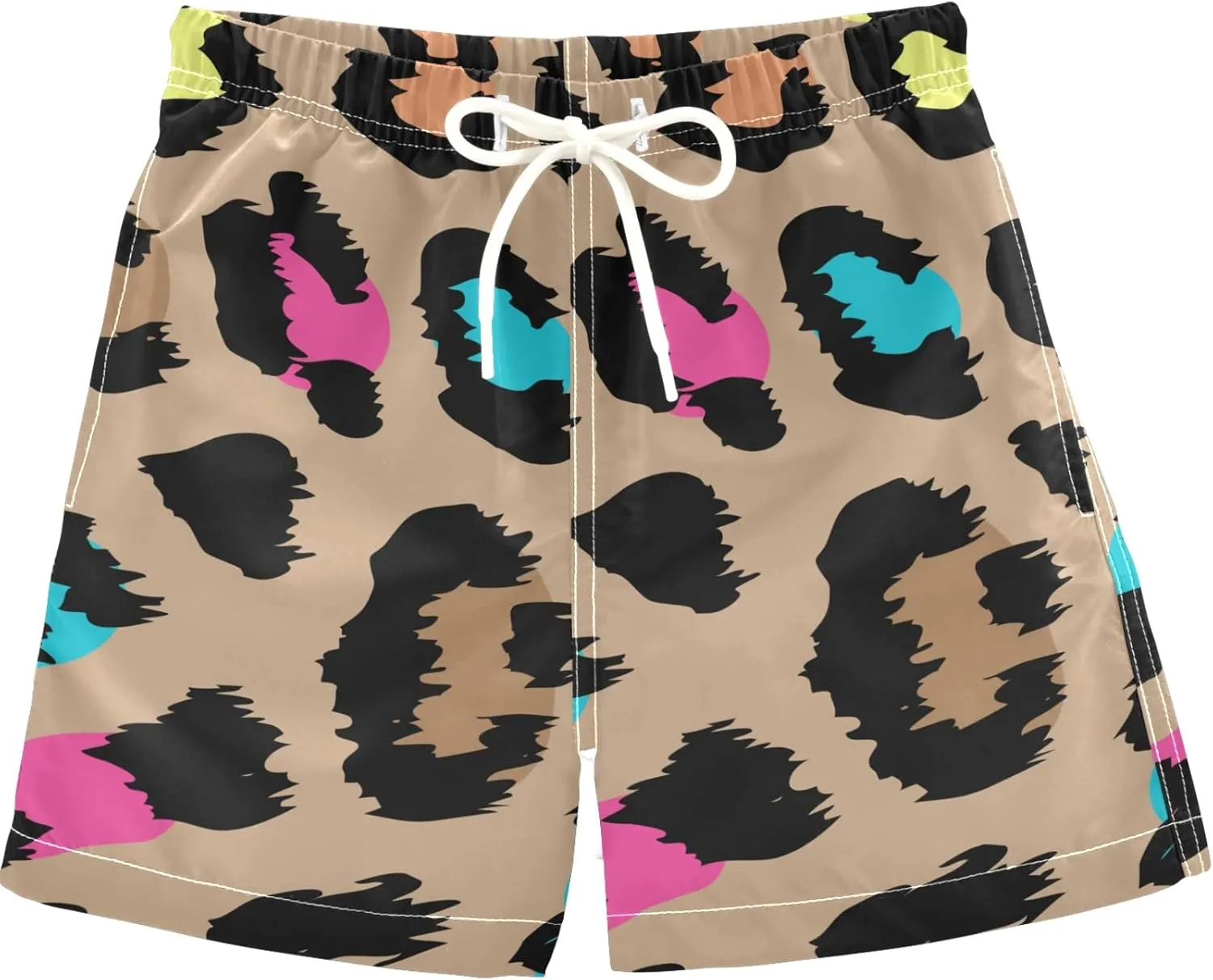 visesunny Boys Surfing Board Shorts Quick Dry Boys Swim Shorts Toddlers Swim Trunks Size from 2T to 14/16