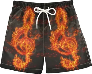 visesunny Boys Surfing Board Shorts Quick Dry Boys Swim Shorts Toddlers Swim Trunks Size from 2T to 14/16