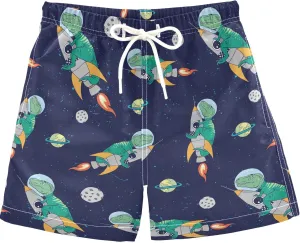 visesunny Boys Surfing Board Shorts Quick Dry Boys Swim Shorts Toddlers Swim Trunks Size from 2T to 14/16