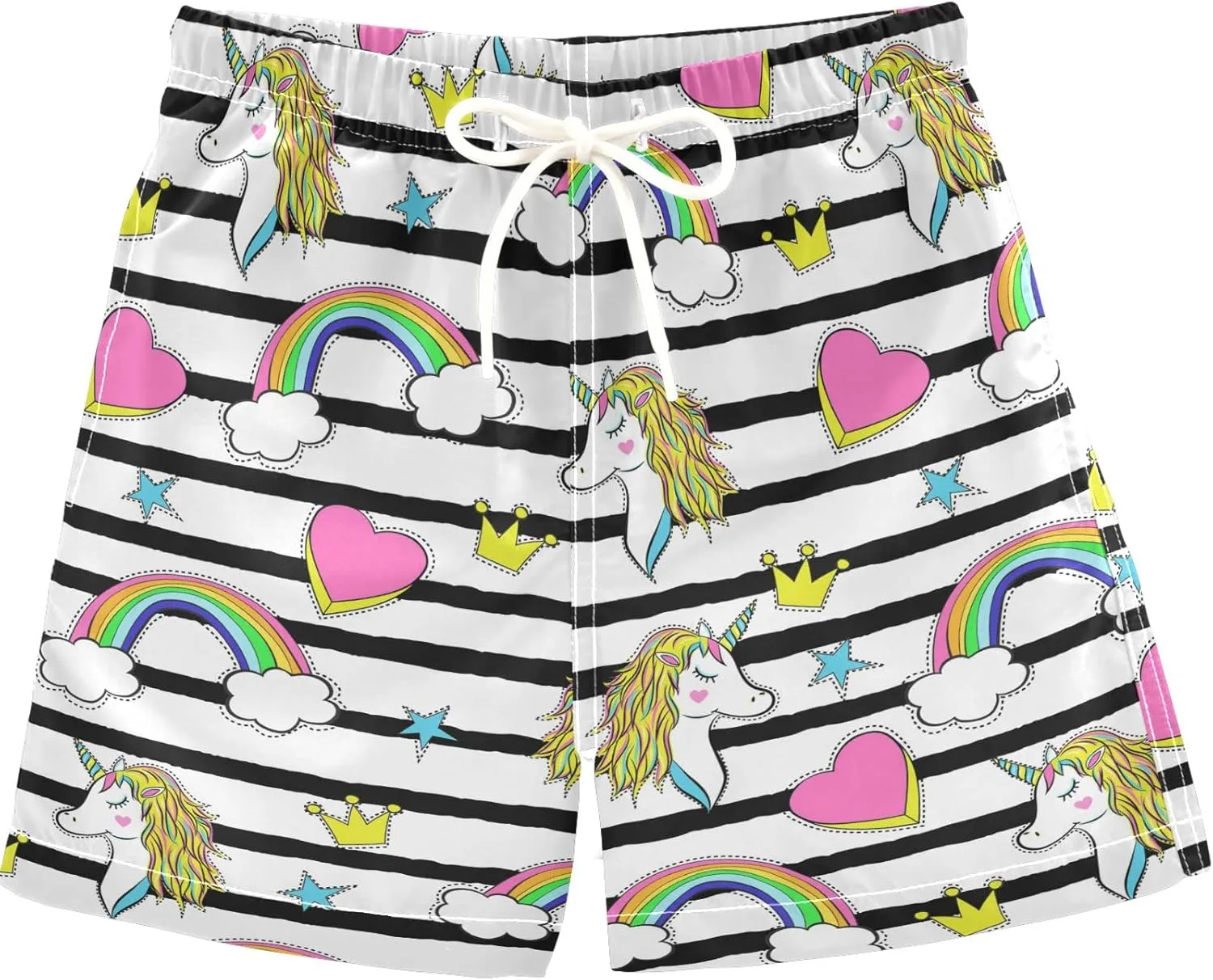 visesunny Cool Little Boys Quick Dry Beach Board Shorts Swim Trunk Swimsuit Beach Shorts Swim Trunk for Infant Baby Boy Teens