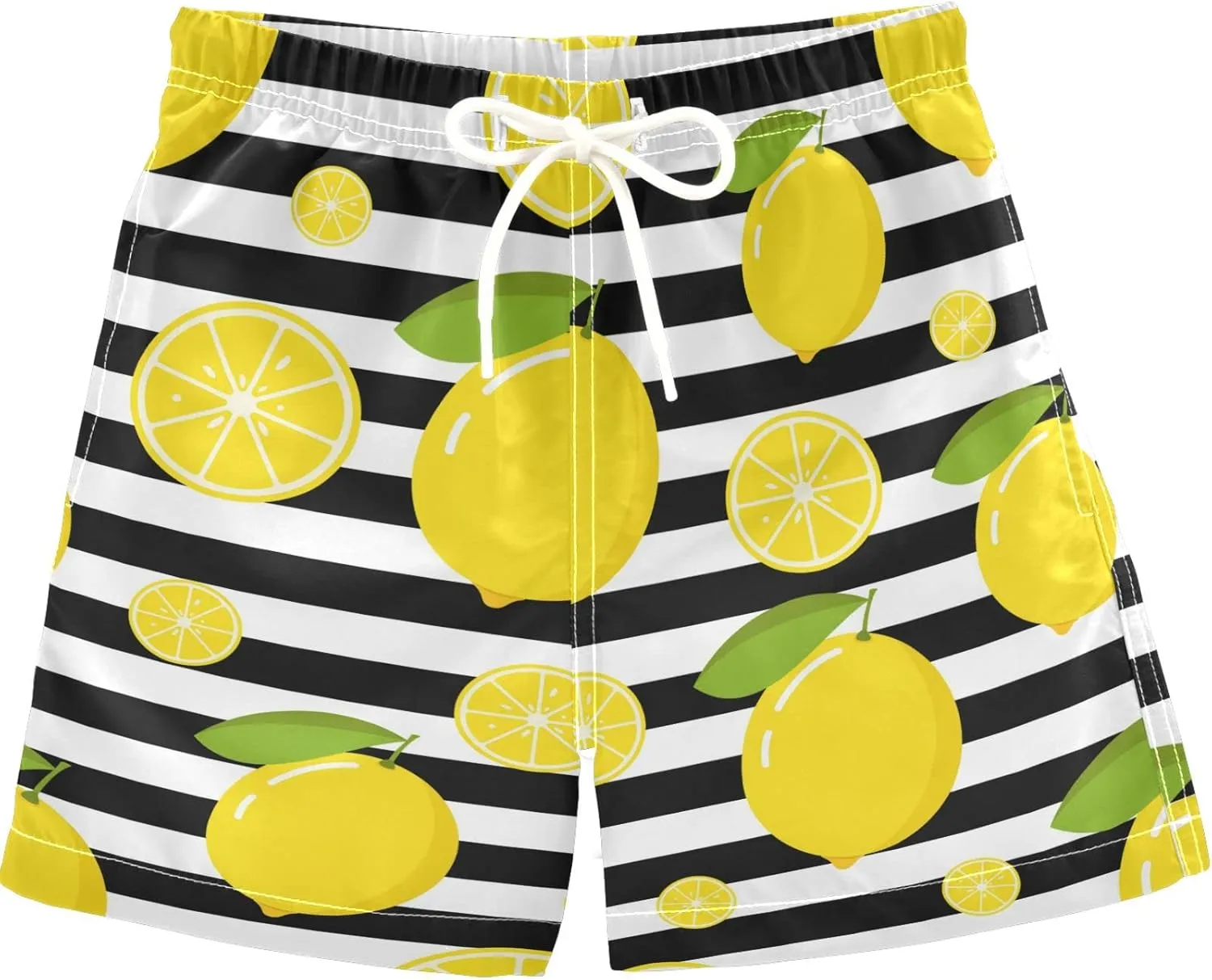 visesunny Cool Summer Boys Surfing Board Shorts Quick Dry Boys Swim Shorts Toddlers Swim Trunks Size from 2T to 14/16