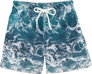 visesunny Funny Boys Swim Trunks Quick Dry Swim Shorts Kids Bathing Suits Toddler Boy Swimsuit Swimwear Size from 2T to 14/16