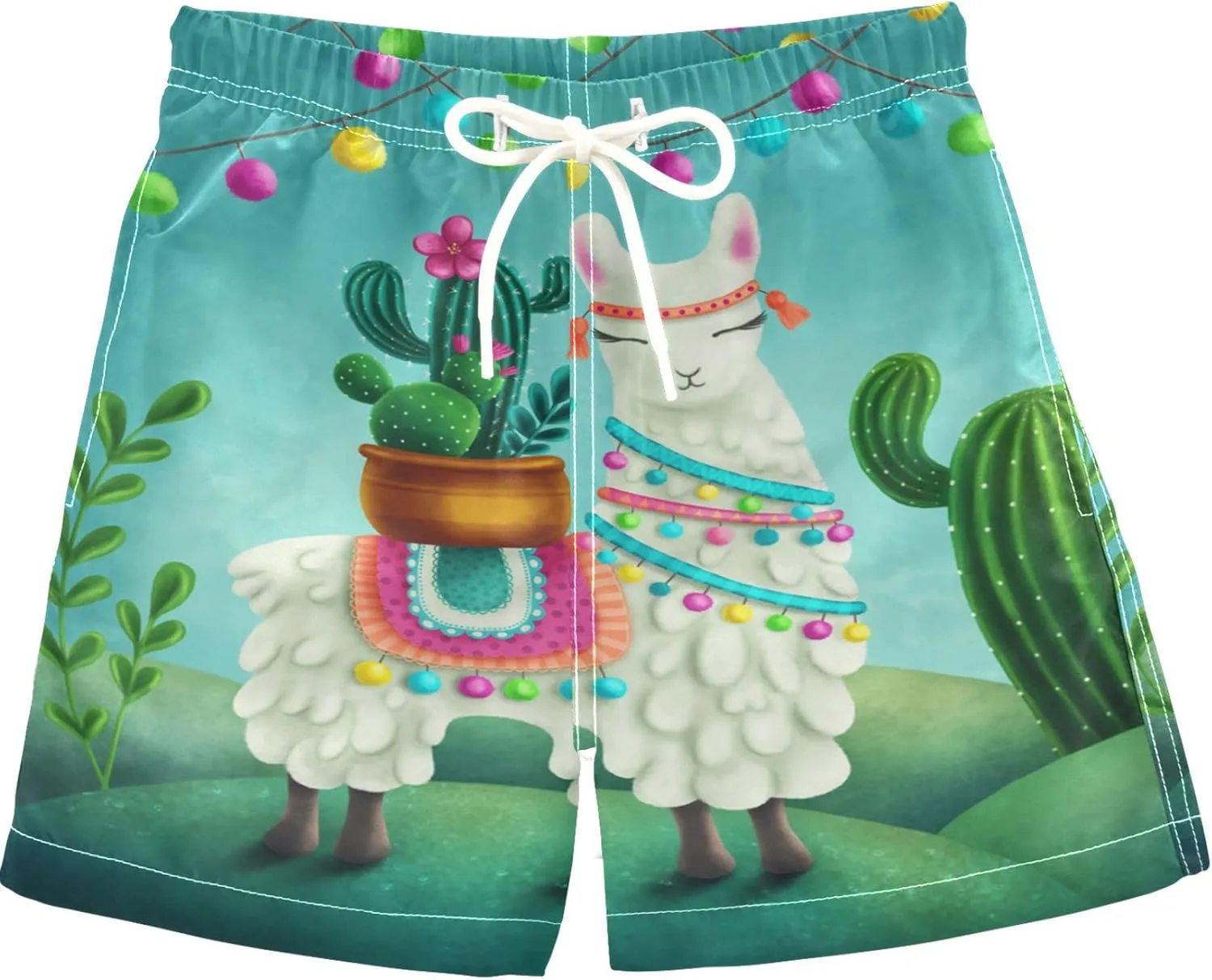 visesunny Funny Boys' Swim Trunks Toddler Quick Dry Beach Board Shorts Toddler Baby Boy Swimsuits