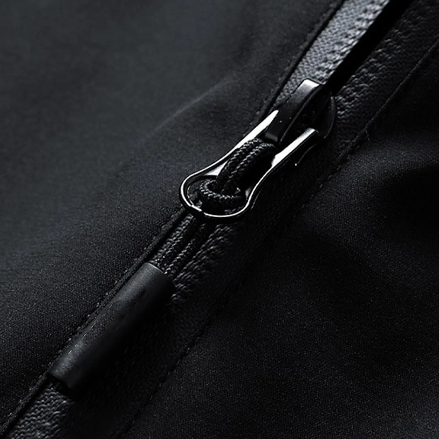 Waterproof Jackets for Men Lightweight Full Zip Long Sleeve Windbreaker Jackets Hooded Detachable Travel Hiking Coats