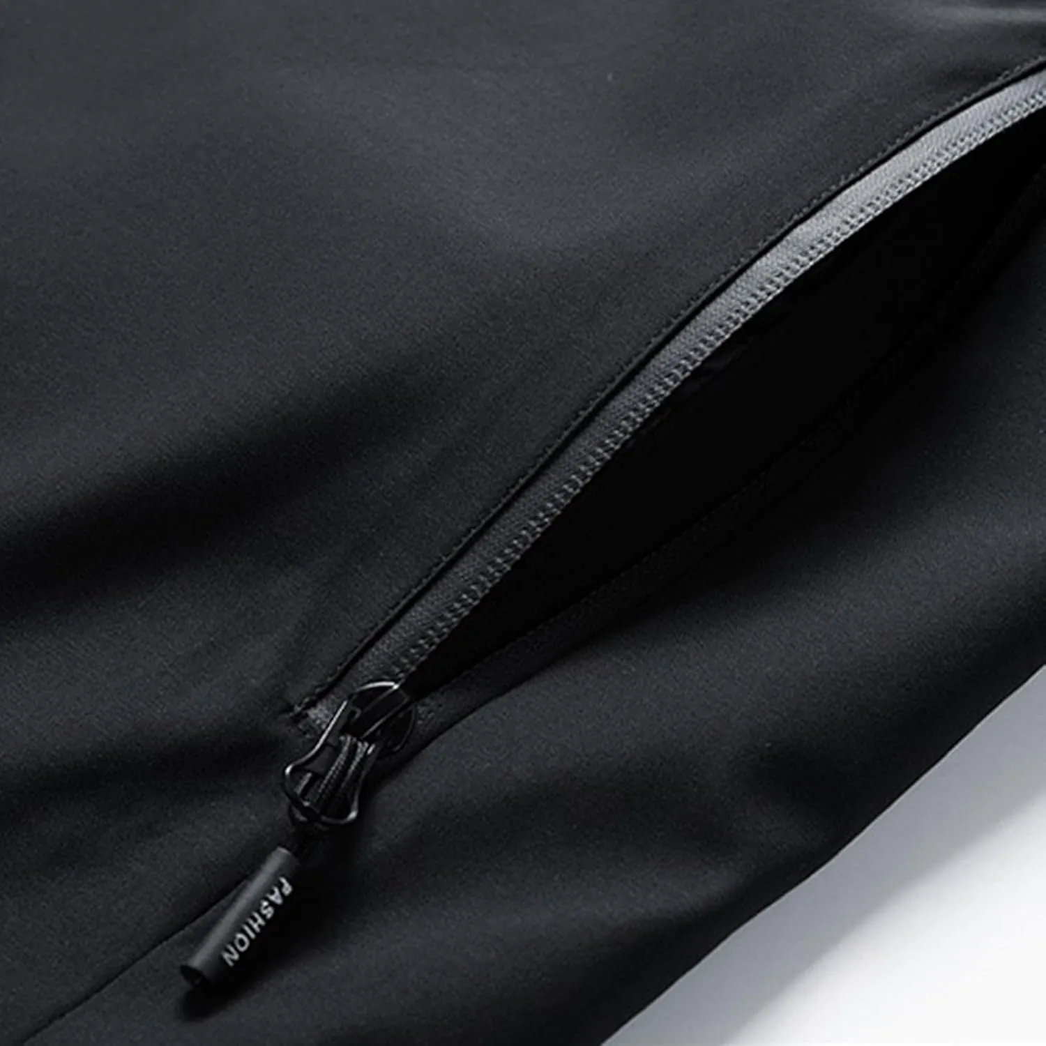 Waterproof Jackets for Men Lightweight Full Zip Long Sleeve Windbreaker Jackets Hooded Detachable Travel Hiking Coats