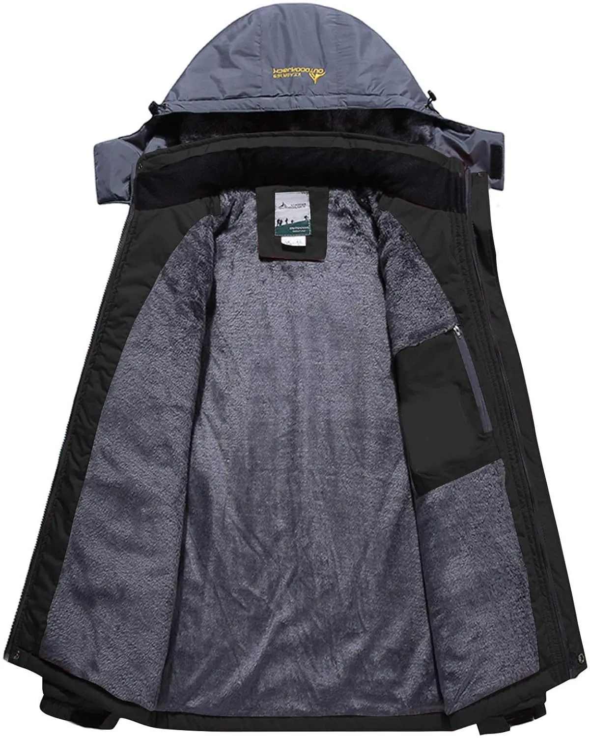 Waterproof Snowboarding Raincoat Warm Hooded Man's Windbreaker Jackets Men's Coats & Jackets Coat Jacket Men