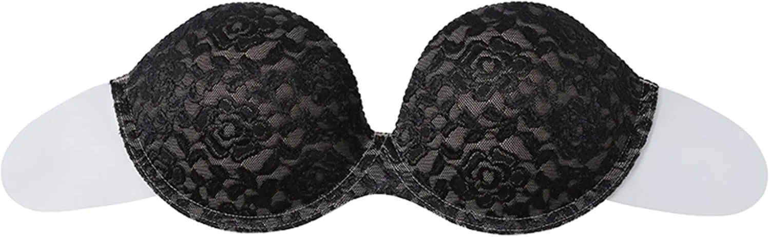 Women Thin Sexy Front Button Bra Beauty Back Thin Front 0pening Strapless Lingerie Bra