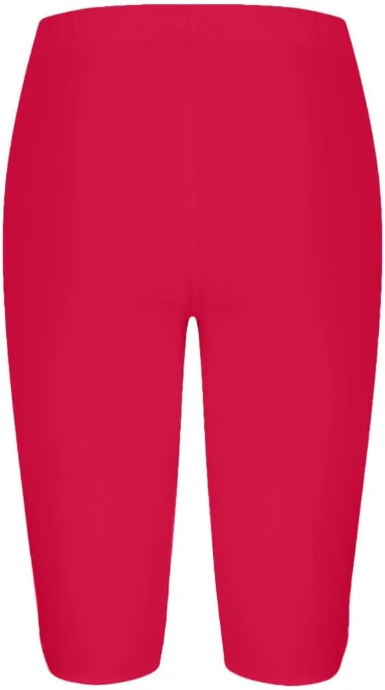Womens Capris for Summer Tummy Control Cropped High Waist Yoga Bottoms Stretchy Leggings Workout Compression Pants