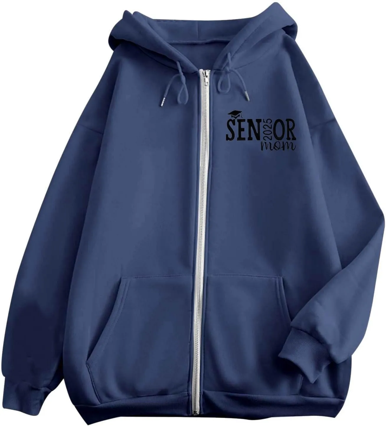 Womens Fleece Oversized Sweatshirt Oversized Crewneck Drawstring Hoodie Preppy Trendy Jackets Cropped Comfy Jackets