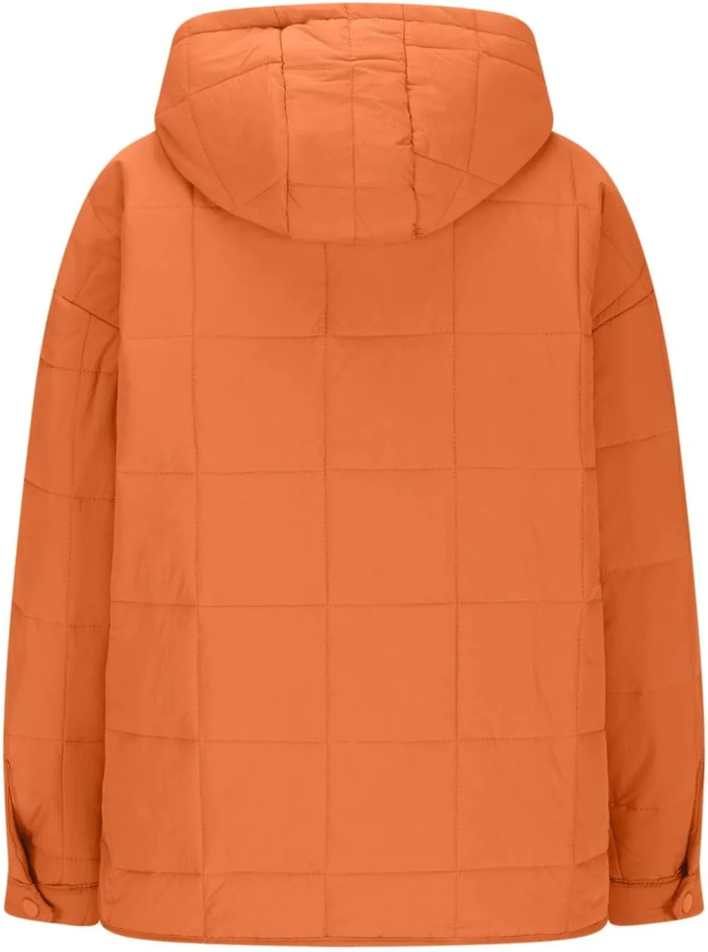 Womens Lightweight Puffer Jackets Warm Hooded Short Winter Coats Thicken Quilted Jackets Cropped Down Coats Outerwear