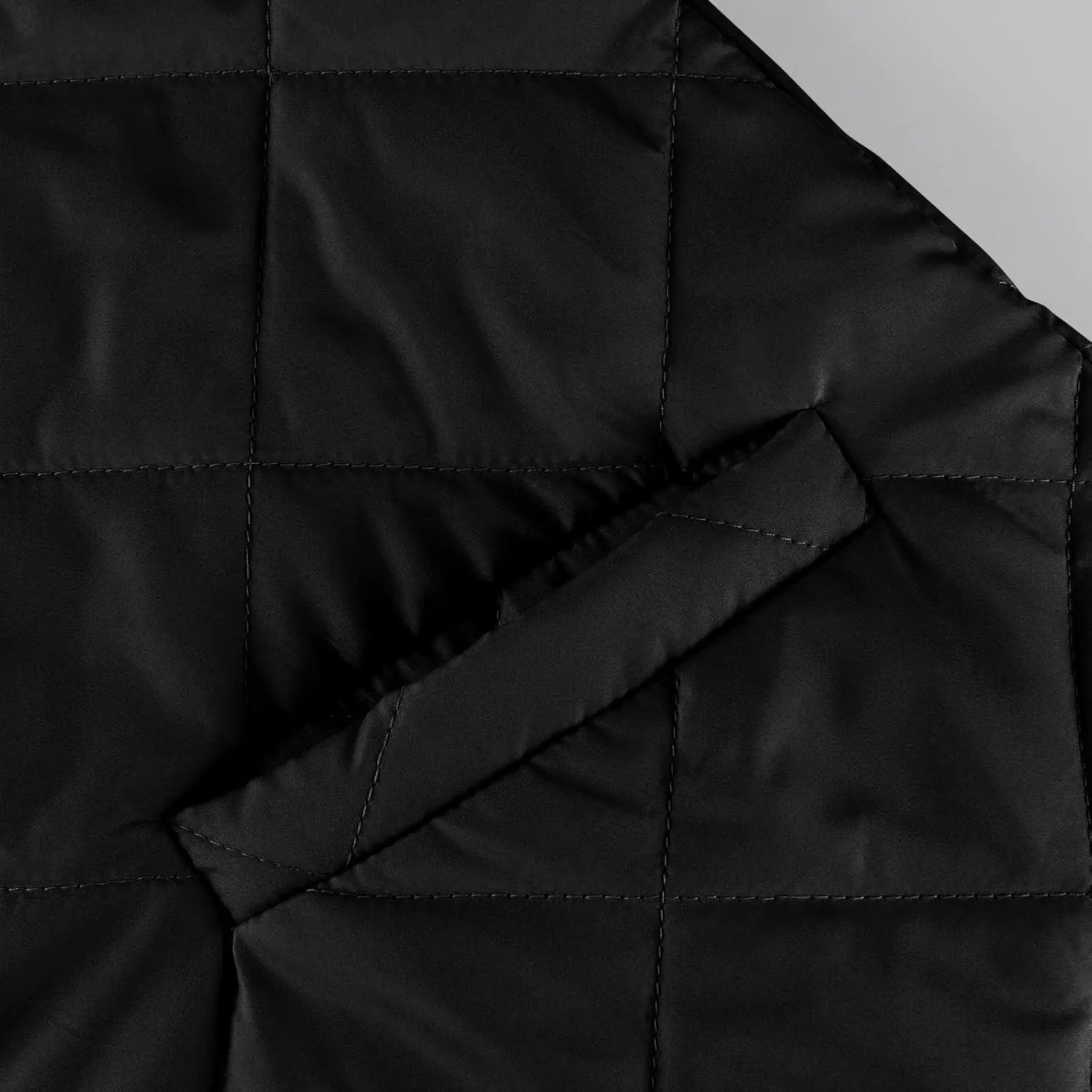 Women's Puffer Parka Jacket Baggy Lightweight Stand-Up Collar Zip Puffer Jacket Warm Winter Down Coat with Pockets