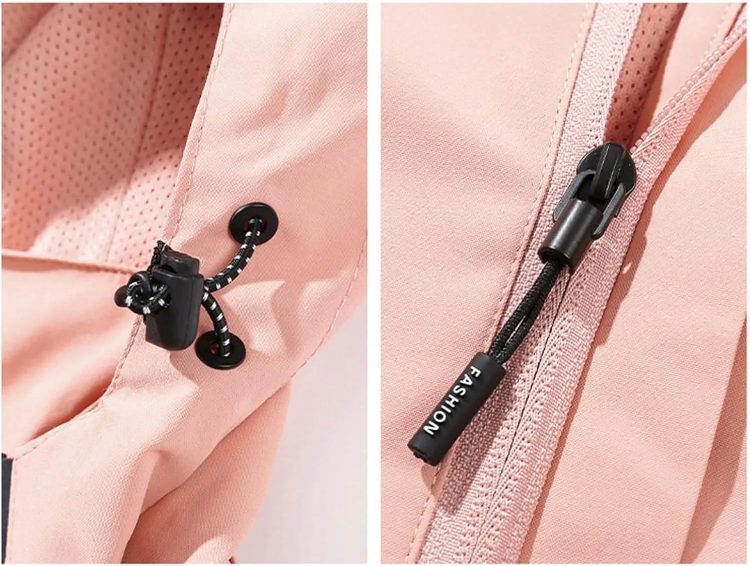 Women's Raincoats 2024 Lightweight Windbreaker Jackets Waterproof Windproof Trench Coats Rain Jackets Hooded Pockets