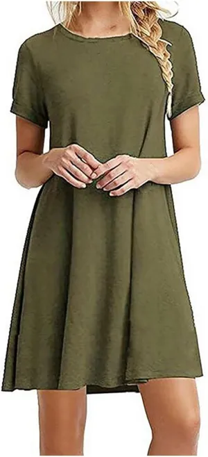 Womens Summer Floral Boho Casual Beach Maxi Dress with Pockets V Neck Short Sleeve Flowy Tiered Ruffle Smocked Elastic Waist