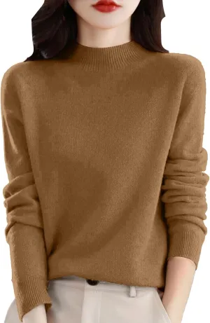 Womens Sweaters Cashmere Sweaters for Women,Women Sweaters Cream Sweater Red Sweater for Woman Merino Wool Sweater Women Dressy Womens Sweaters Dressy Casual Cable Knit Sweater Women Cute