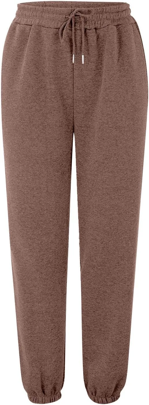 Womens Sweatpants 2024 High Waisted Baggy Sweatpants Joggers Sports Workout Jogger Pants with Pocket Teen Trousers
