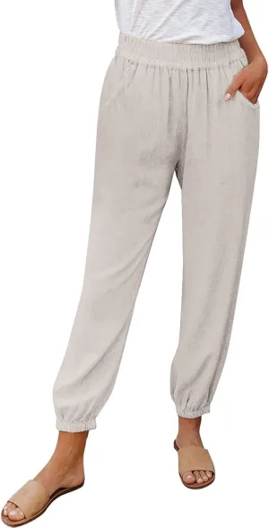 Womens Sweatpants Plus Size Baggy High Waisted Oversized Causal Graphic Cinch Bottom Joggers Sweat Pants Pocketed