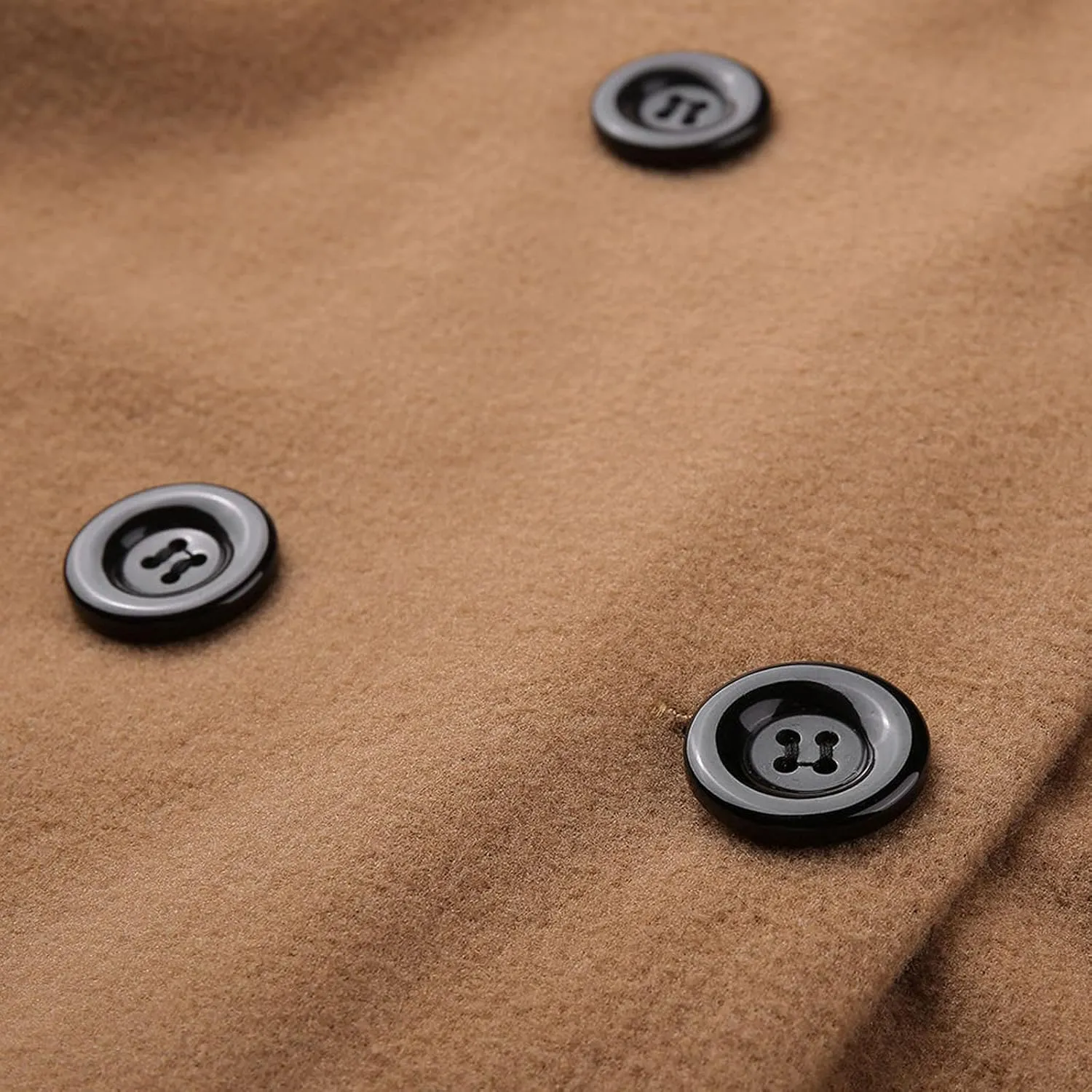 Womens Winter Coats Woman Winter Elegant Blend Slim Double Breasted Outerwear Artificial Wool Long Woman Women