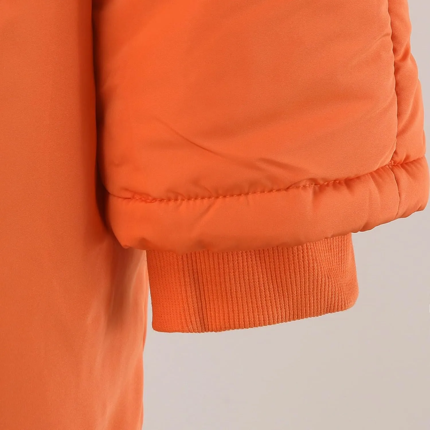 Womens Winter Long Coats Trendy Thicken Warm Puffer Jacket Casual Full Zip Padded Coat with Hood 2024 Outdoor Outwear