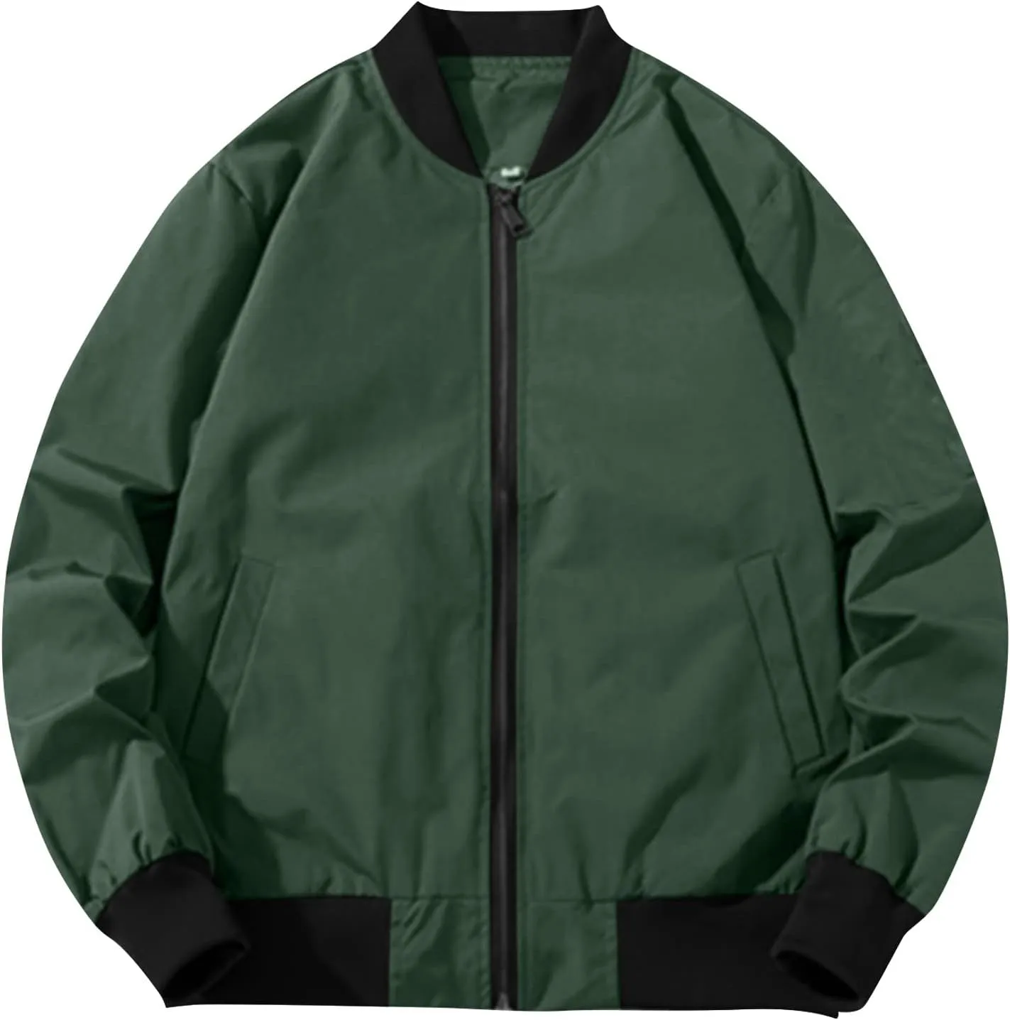 Ymosrh Fashion Jackets for Men Bomber Jacket Spring Fall Causal Softshell Windbreaker Coat Outerwear Mens Jackets