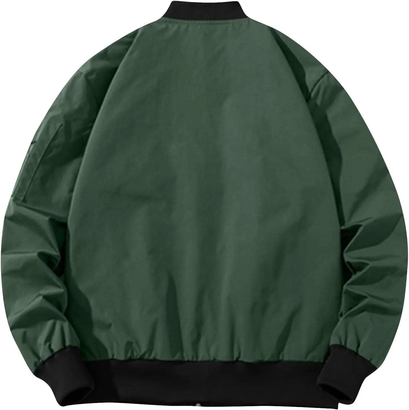 Ymosrh Fashion Jackets for Men Bomber Jacket Spring Fall Causal Softshell Windbreaker Coat Outerwear Mens Jackets