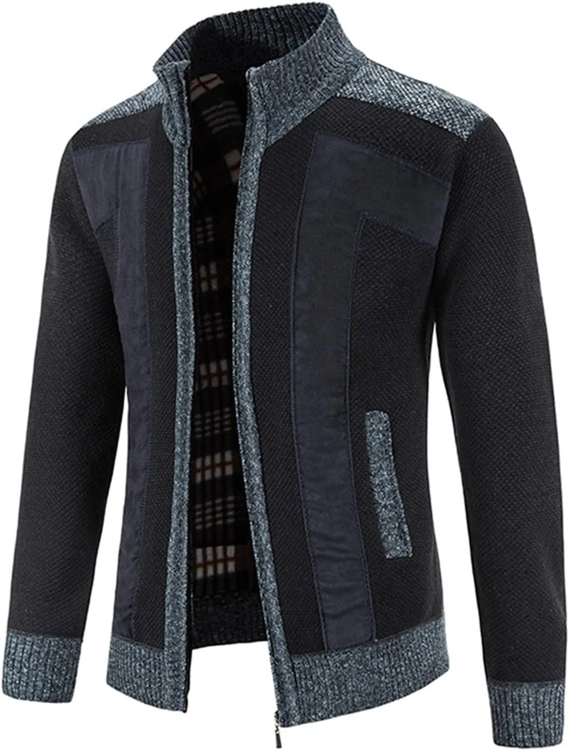 Ymosrh Sport Jackets for Men Men's Fashion Leisure Long Sleeve Warm Solid Color Hooded Jackets Tops